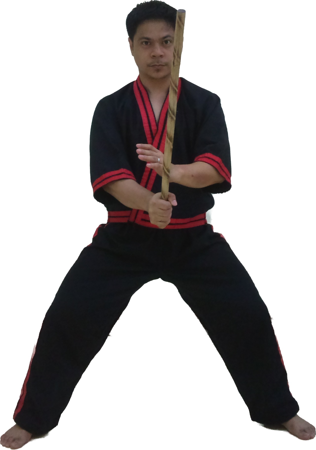 Arnis Straddle Stance
